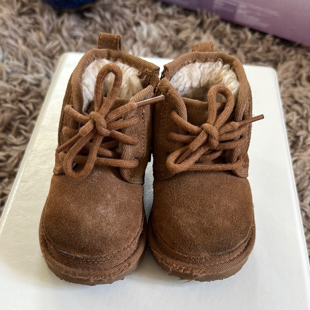 Cozy Brown Kids Boots
